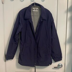 Made in USA American Giant Women’s Navy Coach’s Jacket (L)